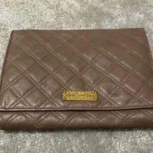 Marc Jacobs Collection quilted fold over handbag